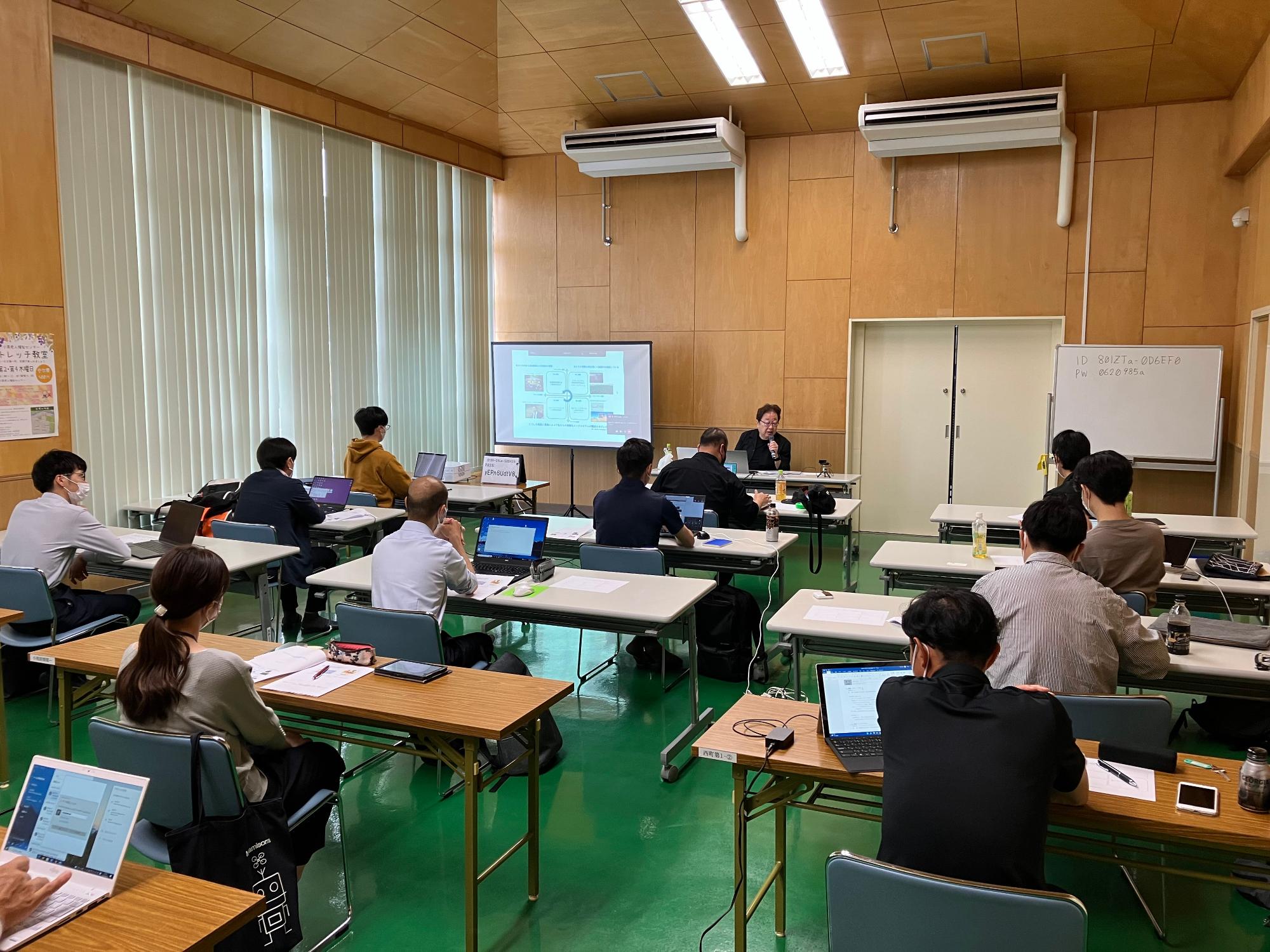 研究の様子