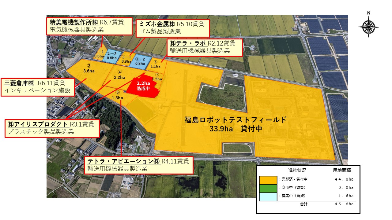 復興工業団地図面