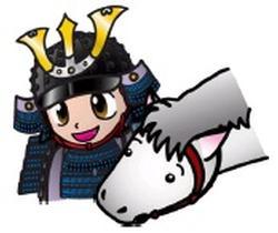 南相馬市のキャラクター郷くんとノマくんのイラスト