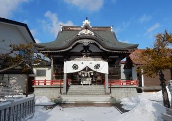 相馬神社 伊達市大町・末永町 2018年2月撮影