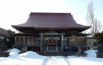 伊達神社 伊達市大町・末永町 2018年2月撮影