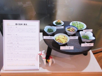 展示「南相馬味めぐり めぐる春、今年もみぃつけた 春の食卓編2026」全景