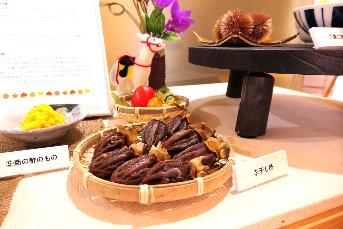 展示「屋敷林と私たちの食卓」
