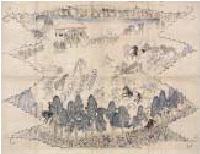 紙本著色 野馬懸の写真