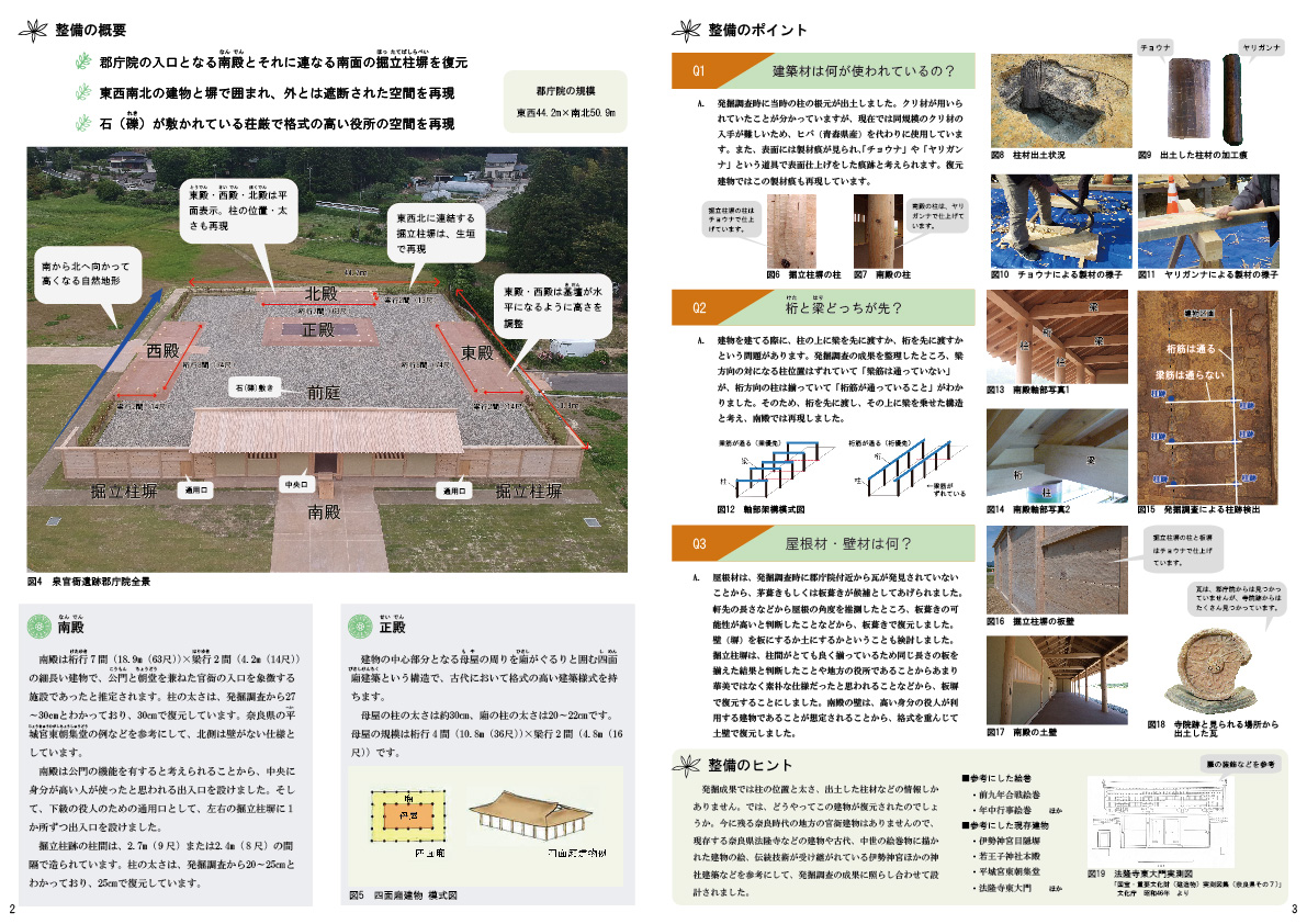 泉官衙遺跡郡庁院リーフレット02