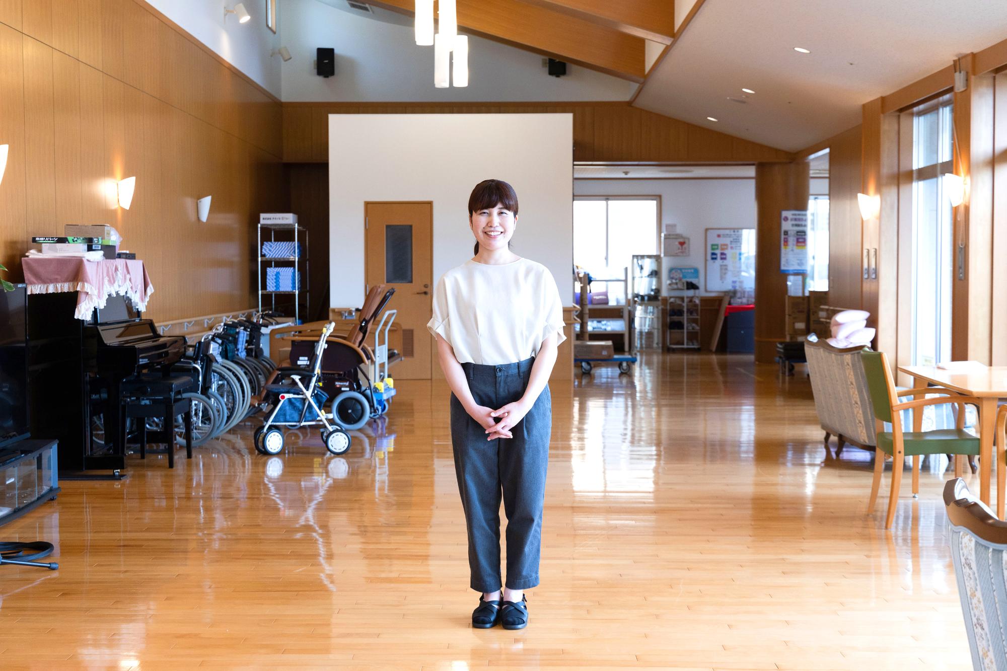 竹水園での鈴木さん