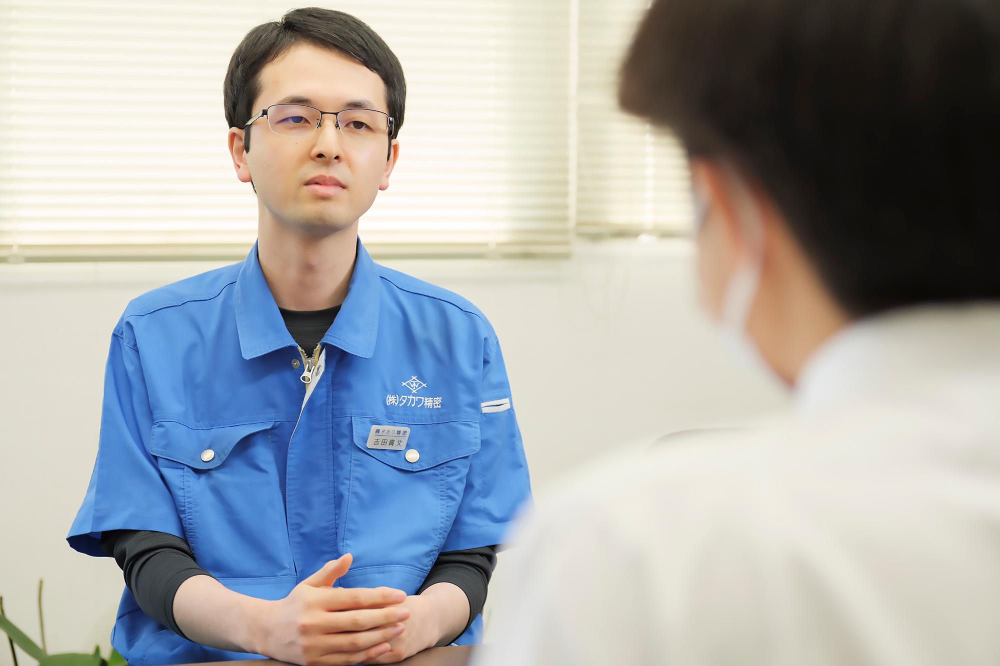 自身のUターンについて話す吉田さん