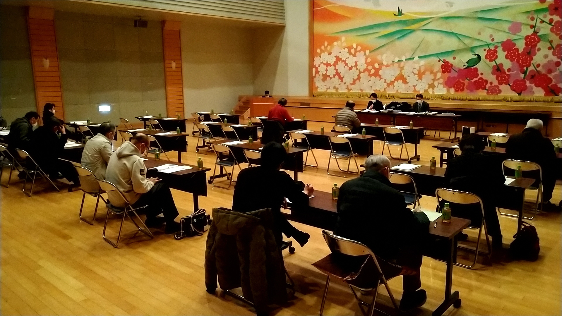 小高区での市民説明会の様子①