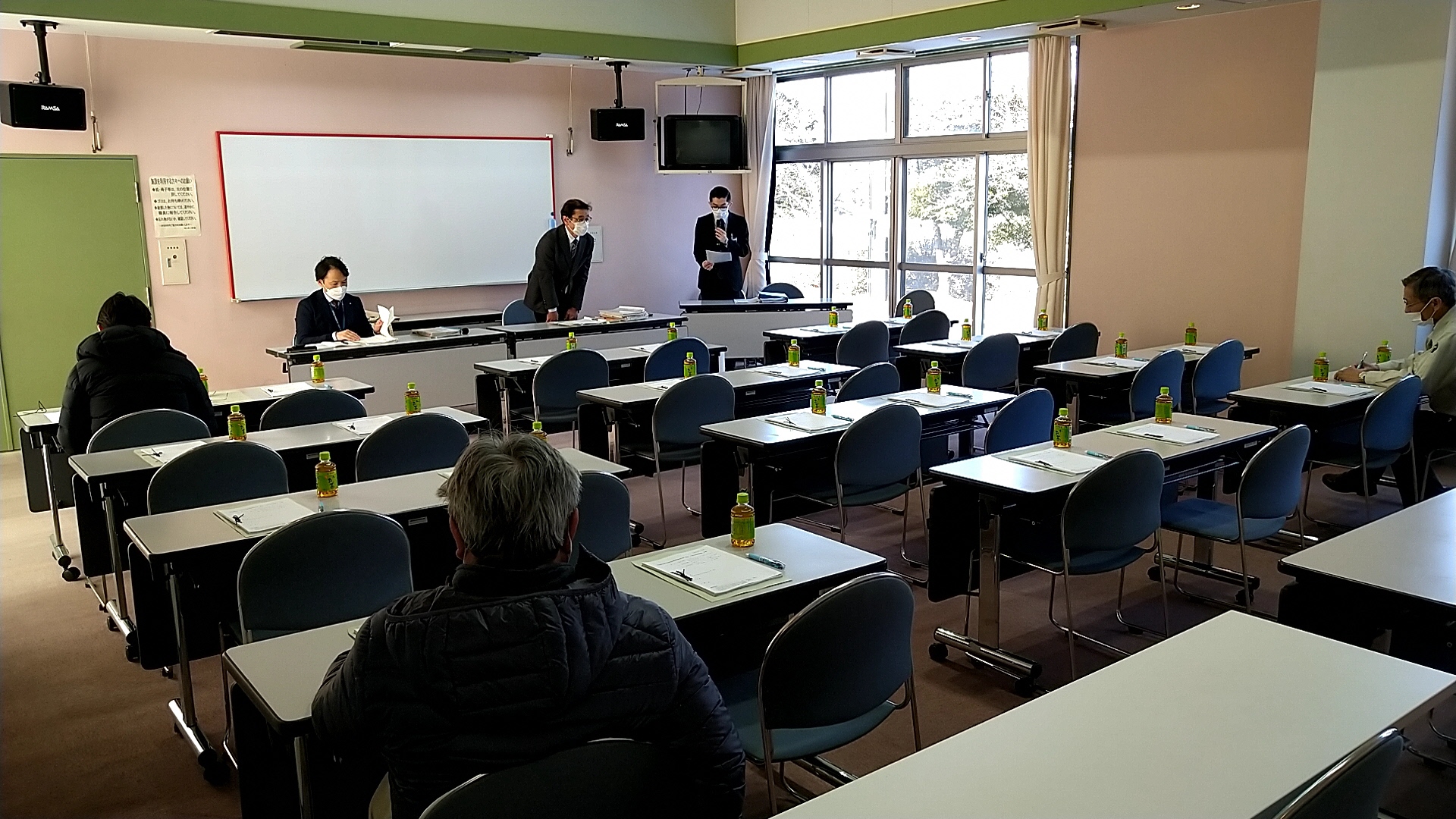 鹿島区での市民説明会の様子②