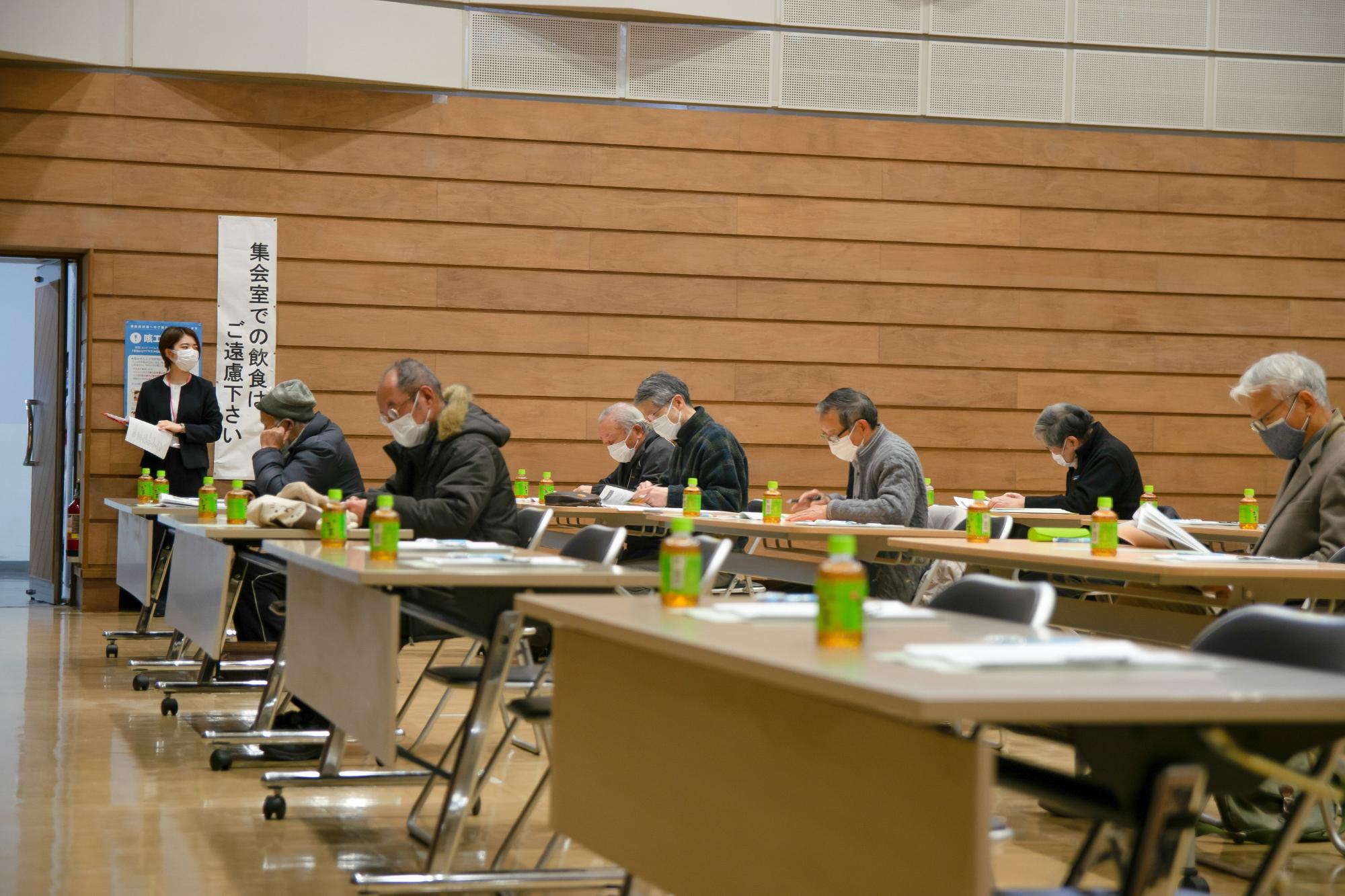 原町区での市民説明会の様子①