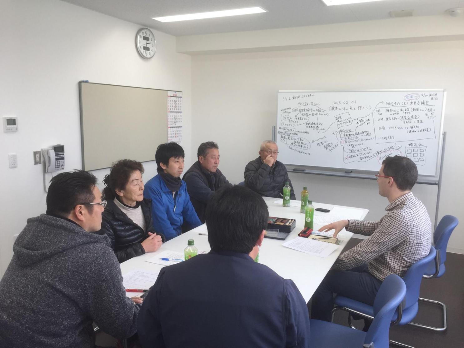 参加型ワークショップツアーの開催の様子の写真