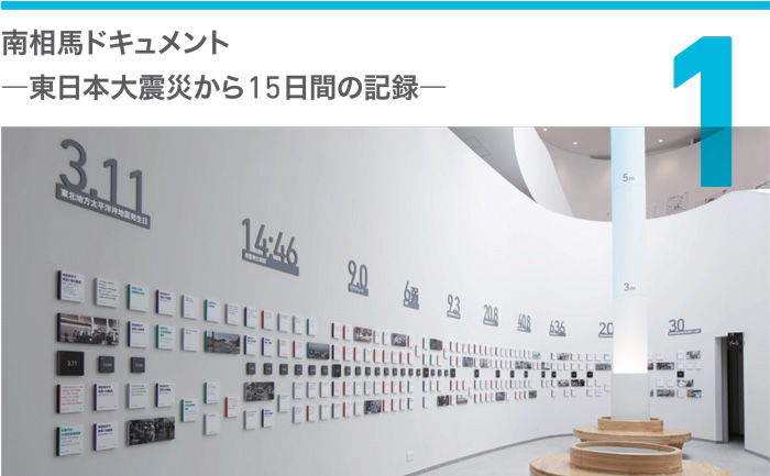 展示1 南相馬ドキュメント 東日本大震災から15日間の記録の写真