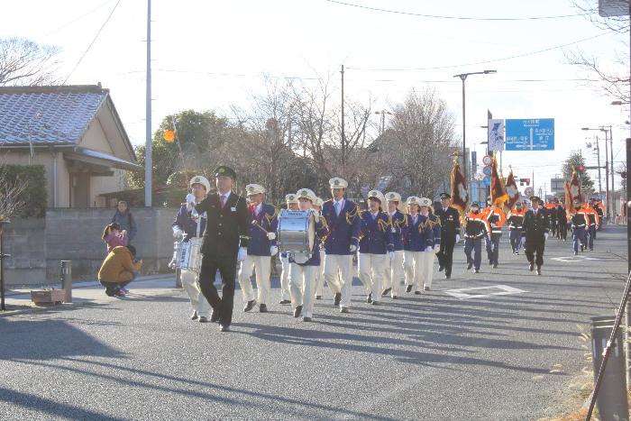 原町区団パレードの様子の写真