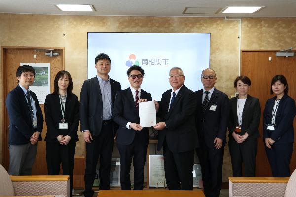 【令和8年5月8日】南相馬市こども政策アドバイザーの委嘱状交付式