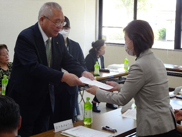 【令和8年5月15日】男女共同参画計画推進委員委嘱状交付式