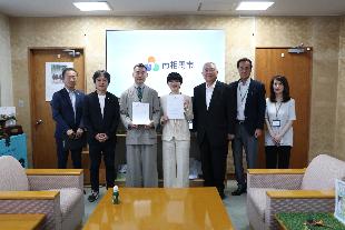 南相馬市起業型地域おこし協力隊の委嘱式開の写真