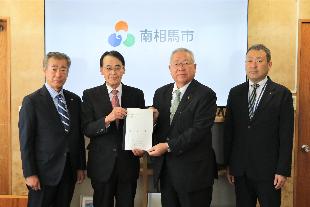 【令和7年11月11日】小高区地域協議会からの意見書提出