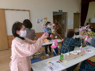 【令和8年1月15日】稲穂せんべい飾り教室