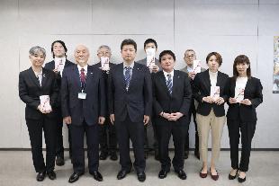 【令和8年2月5日】市内のこども食堂に対する寄附金贈呈式