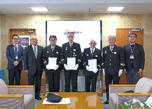 【令和8年3月26日】消防団幹部退団辞令交付式