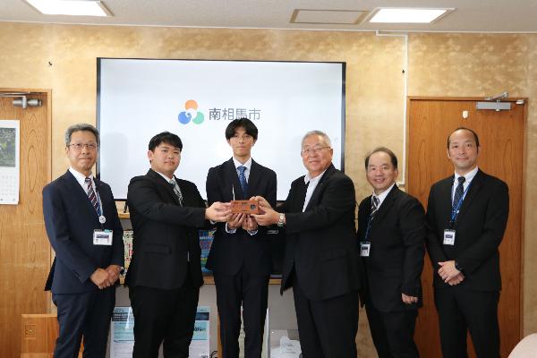 【令和8年7月13日】福島県立テクノアカデミー浜様による木製オリジナルラジオの寄贈