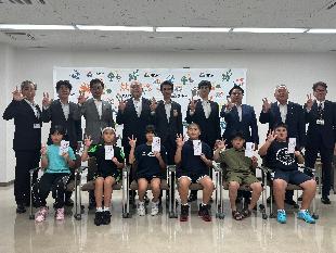 【令和8年7月27日】わんぱく相撲全国大会出場に係る市長面談