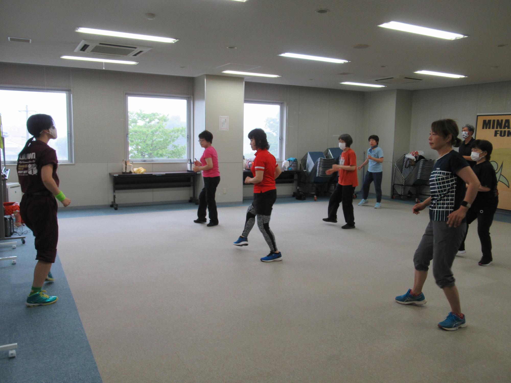 ZUMBA教室の様子