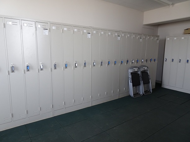 Locker room