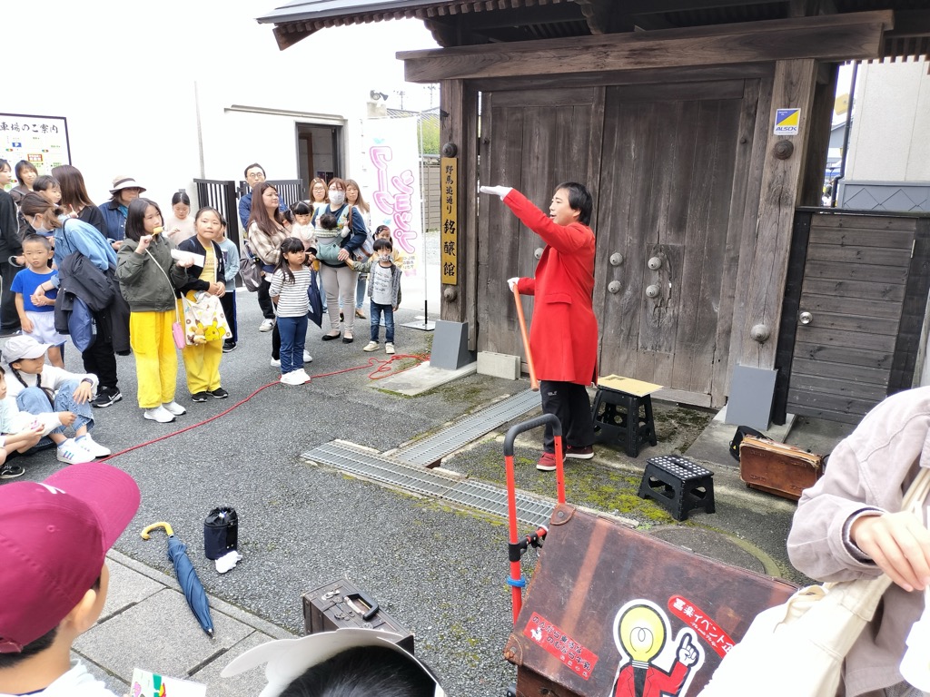 こども未来フェスティバルにおける屋外の様子