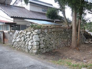 羽山岳の木戸跡
