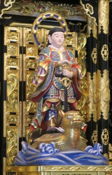 妙見菩薩立像（御前立） 相馬妙見歓喜寺蔵（非公開）