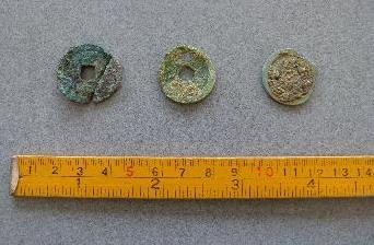 江戸時代の銭貨幣（寛永通宝）