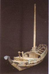 和船模型の写真