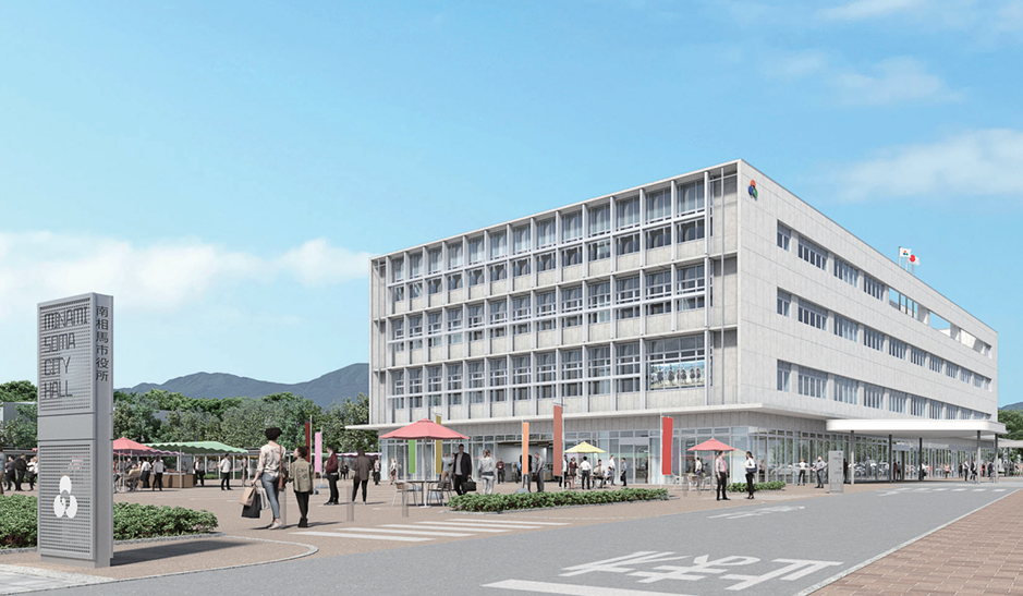 新庁舎外観イメージ