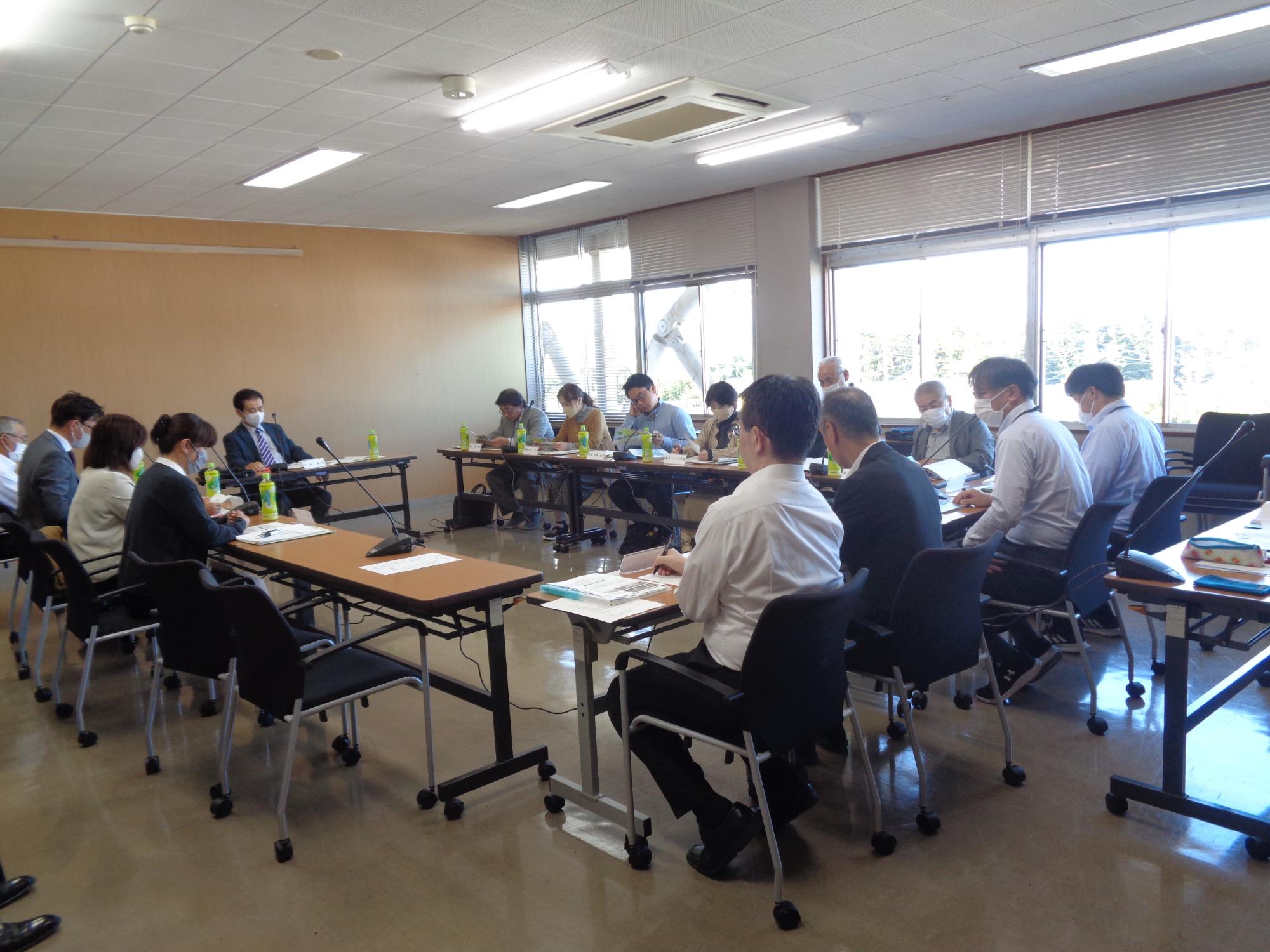 令和6年度 第5回原町区地域協議会の様子