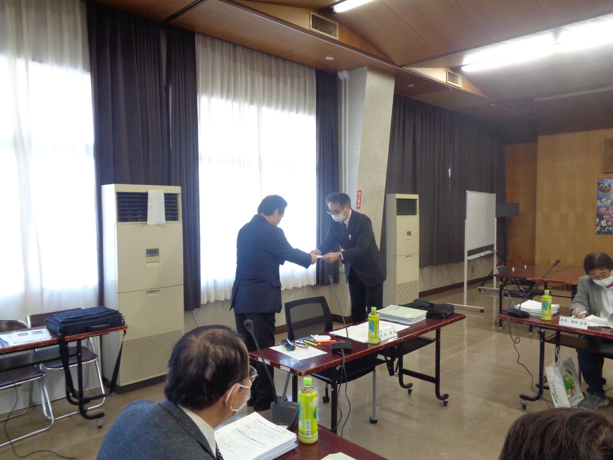 第8回原町区地域協議会の様子の写真