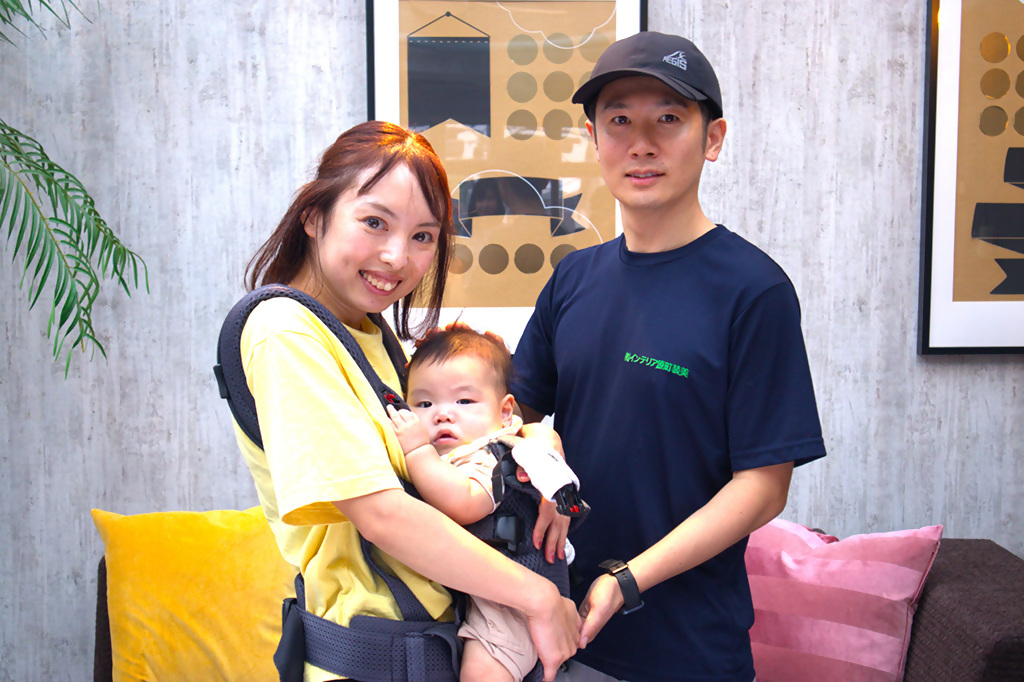 佐藤光輝さん・絵理さんとお子さん