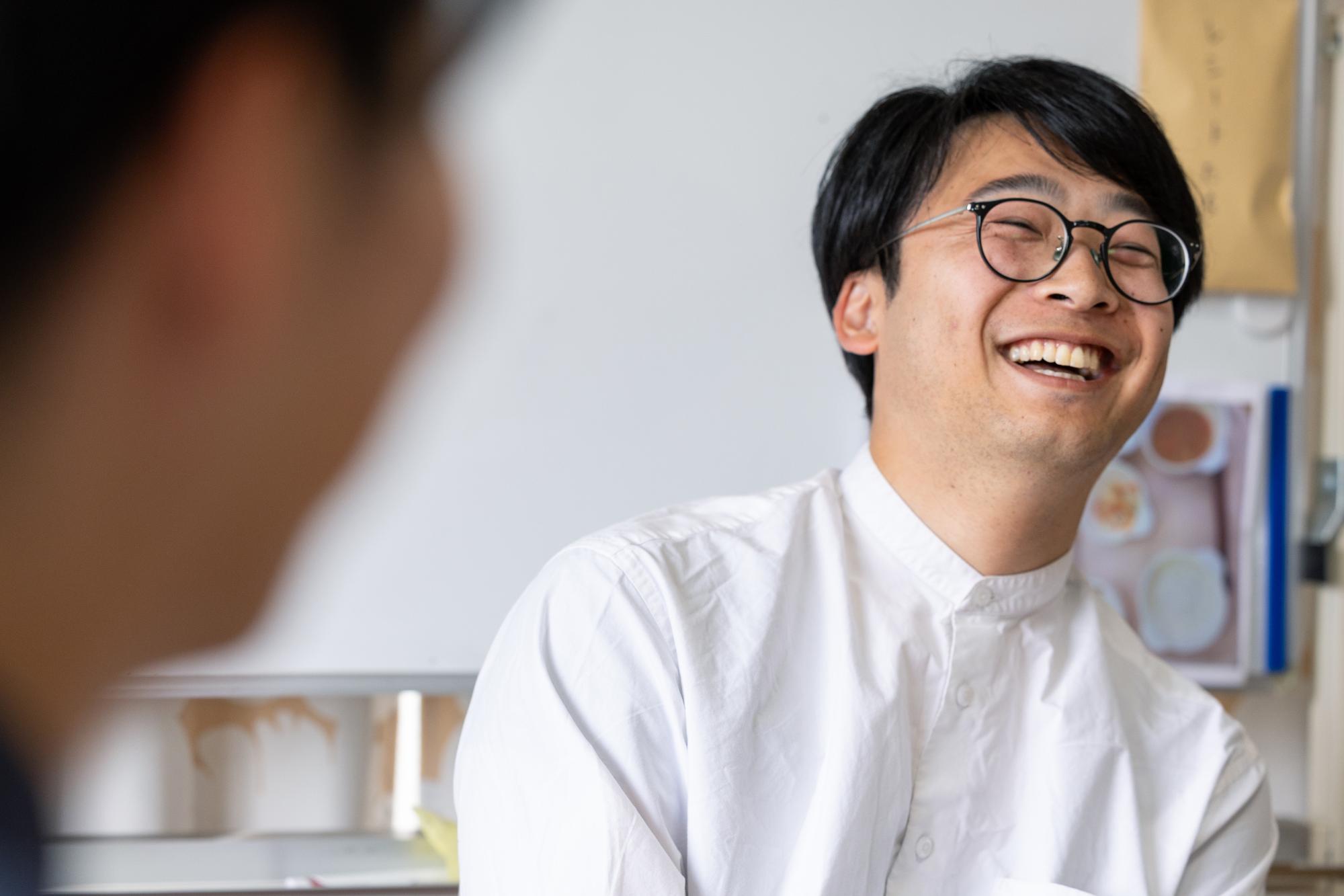 笑顔の只野さん