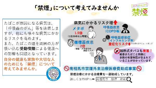 禁煙について考えてみませんか
